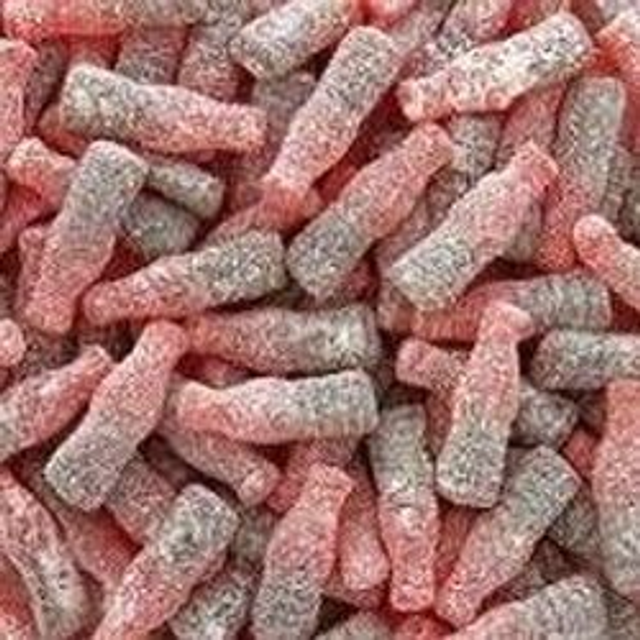 Bouteilles cherry cola 100g