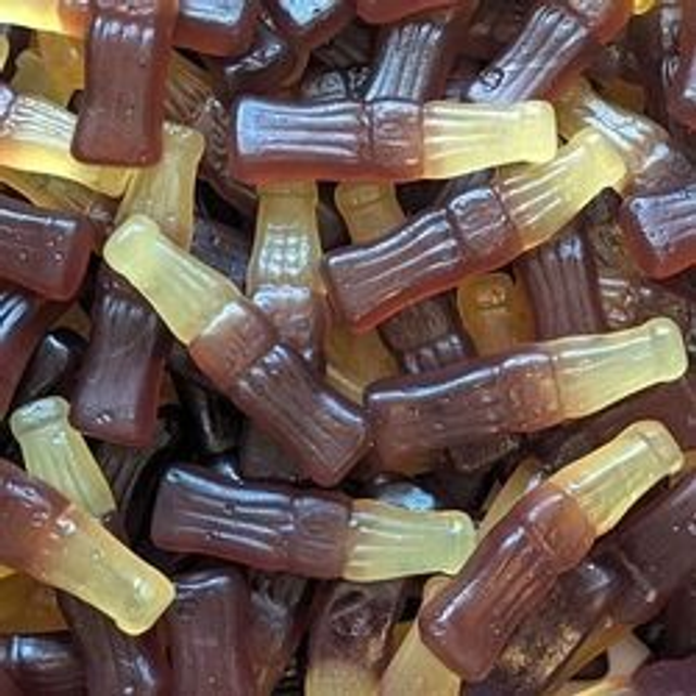 bouteilles cola lisses 100g
