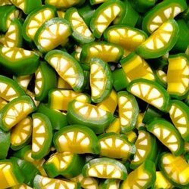 Tranches de citrons lime 100g