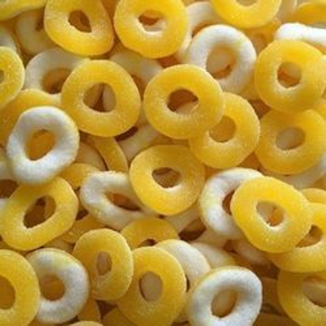 Anneaux sucré banane 100g